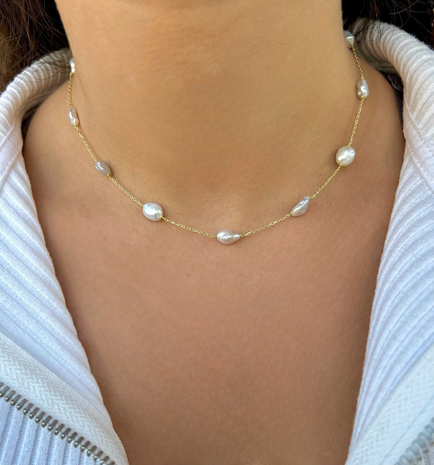 Baroque Pearl Necklace