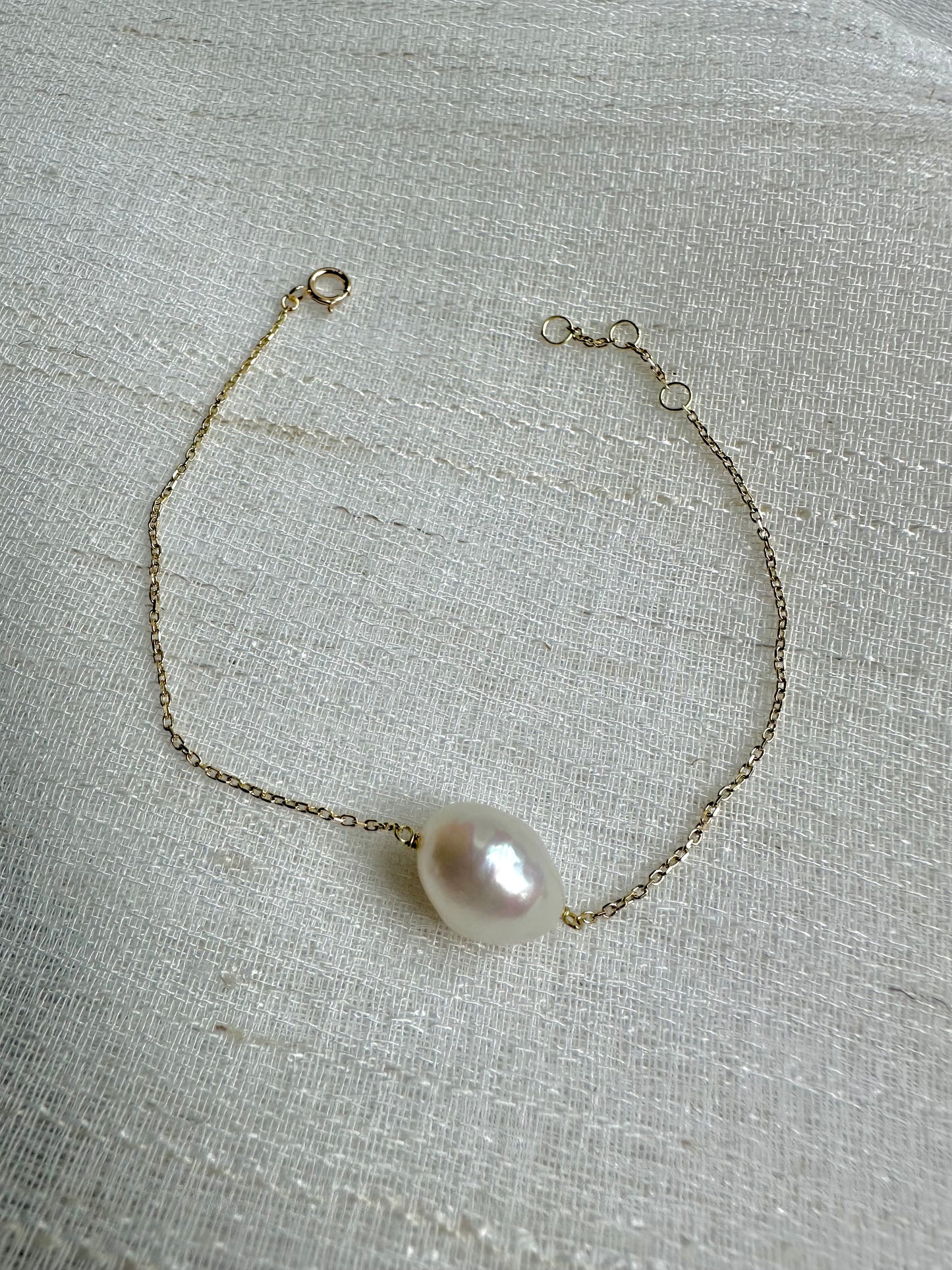 Freshwater Pearl Bracelet | Baroque Pearl