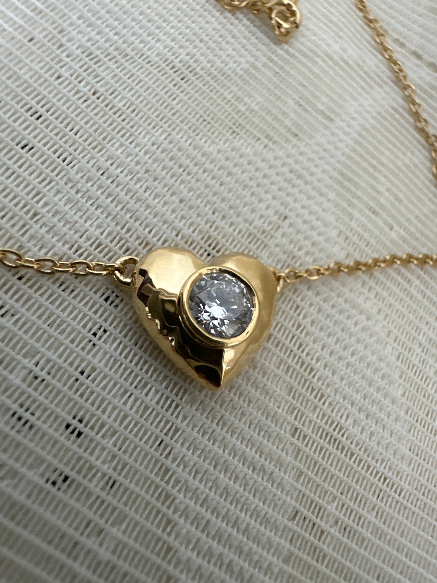 Diamond Heart Necklace