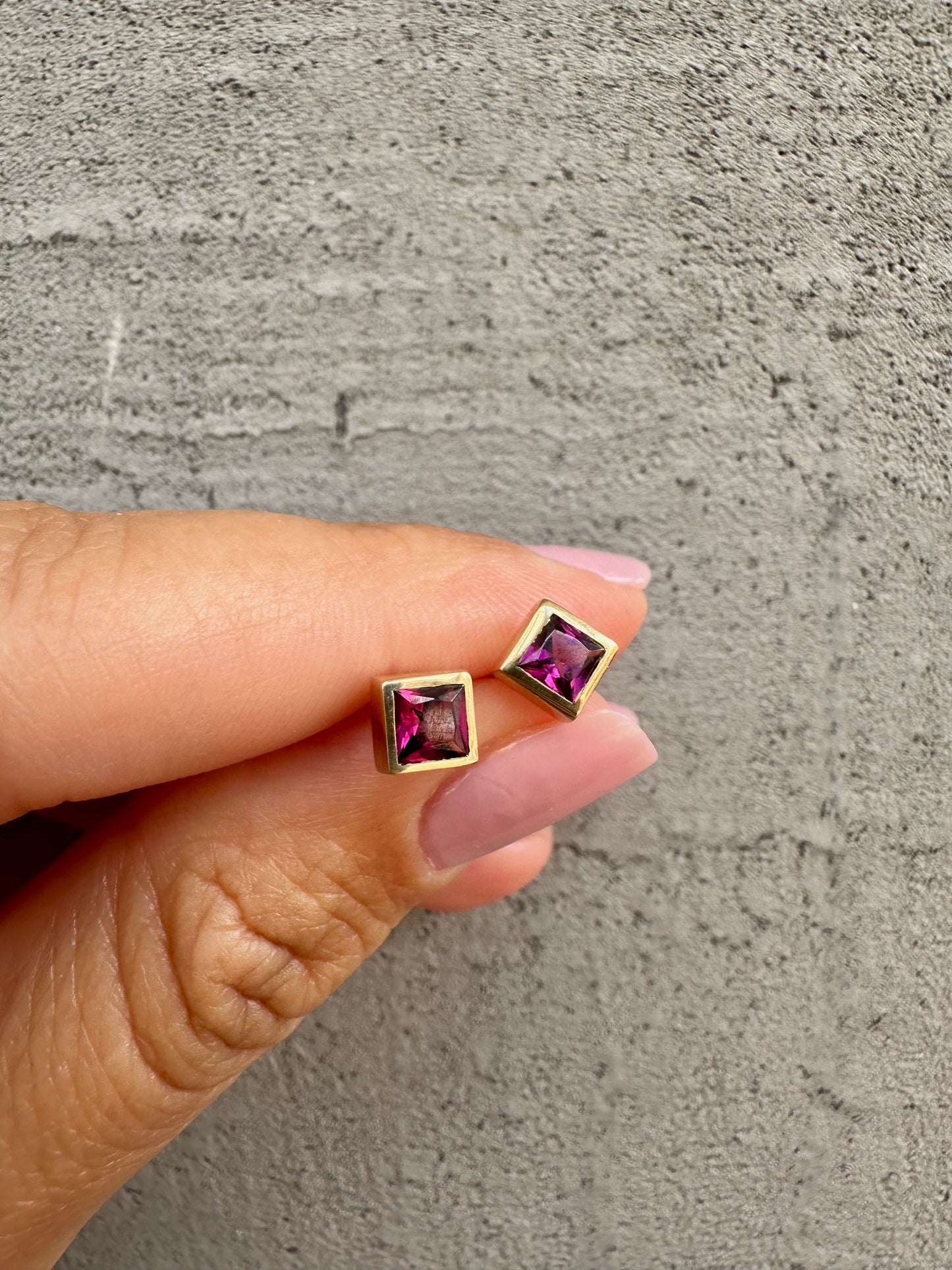 Garnet Earrings