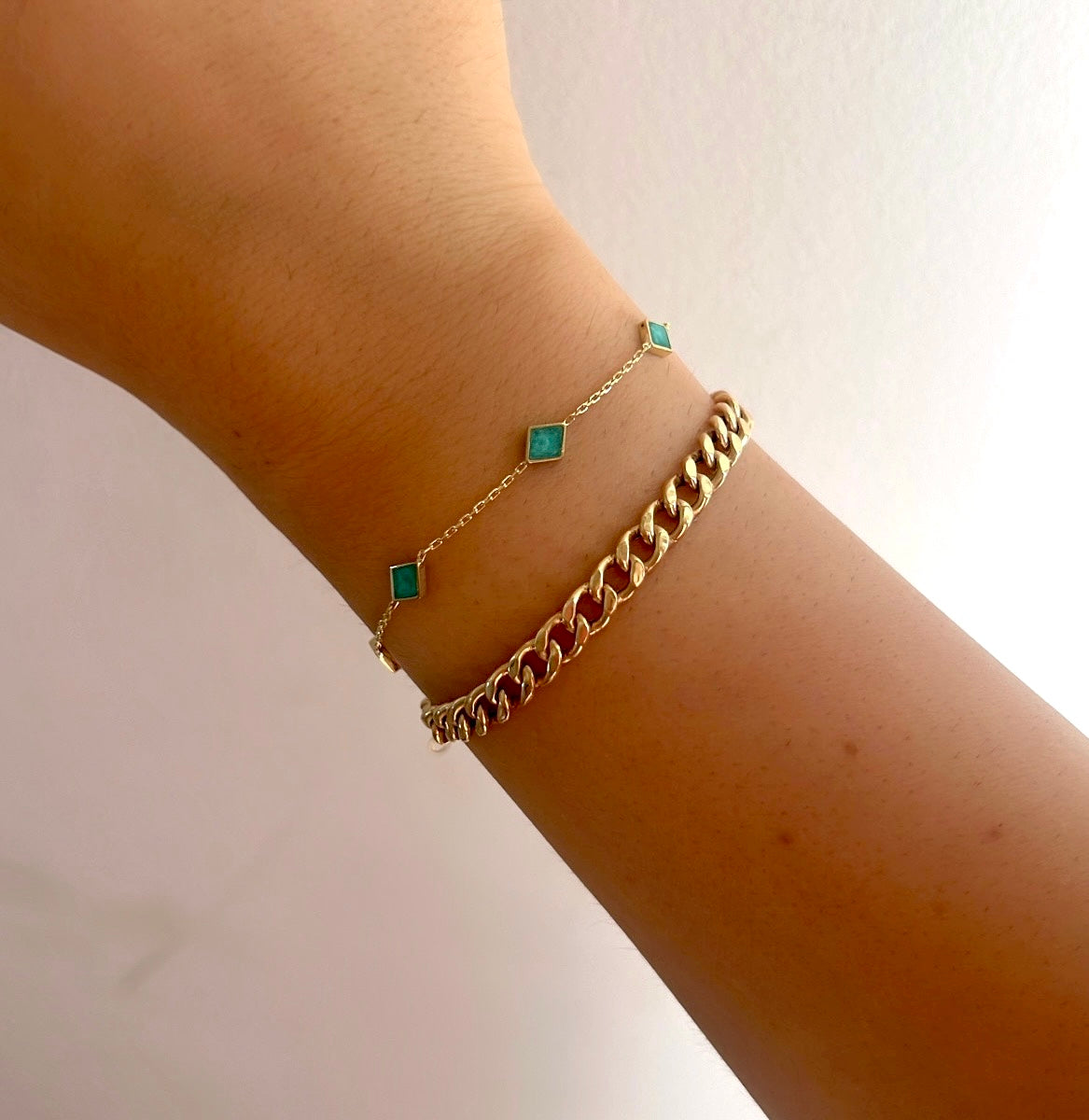 Curb Link Chain Bracelet | Cuban Link bracelet