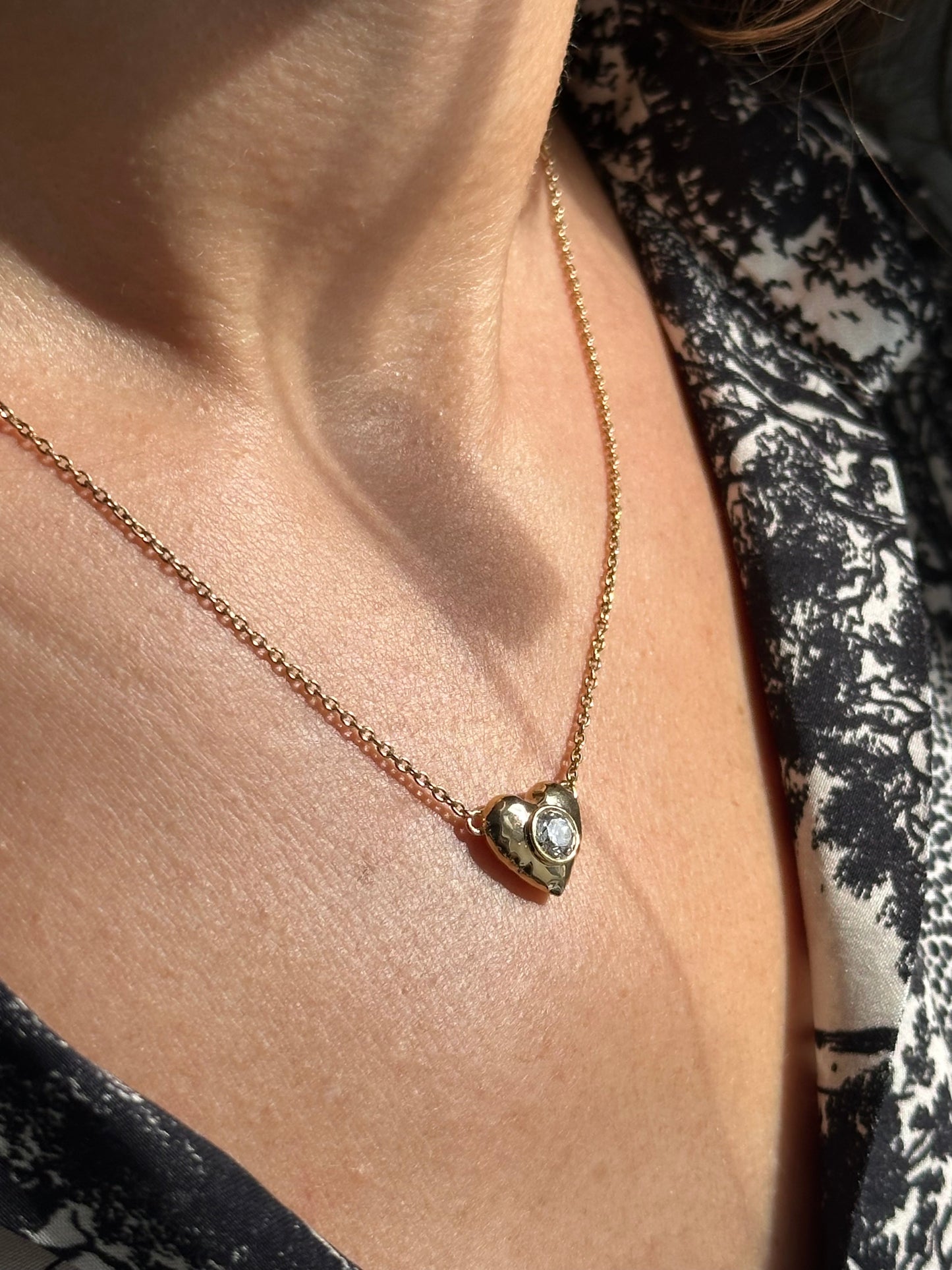 Diamond Heart Necklace