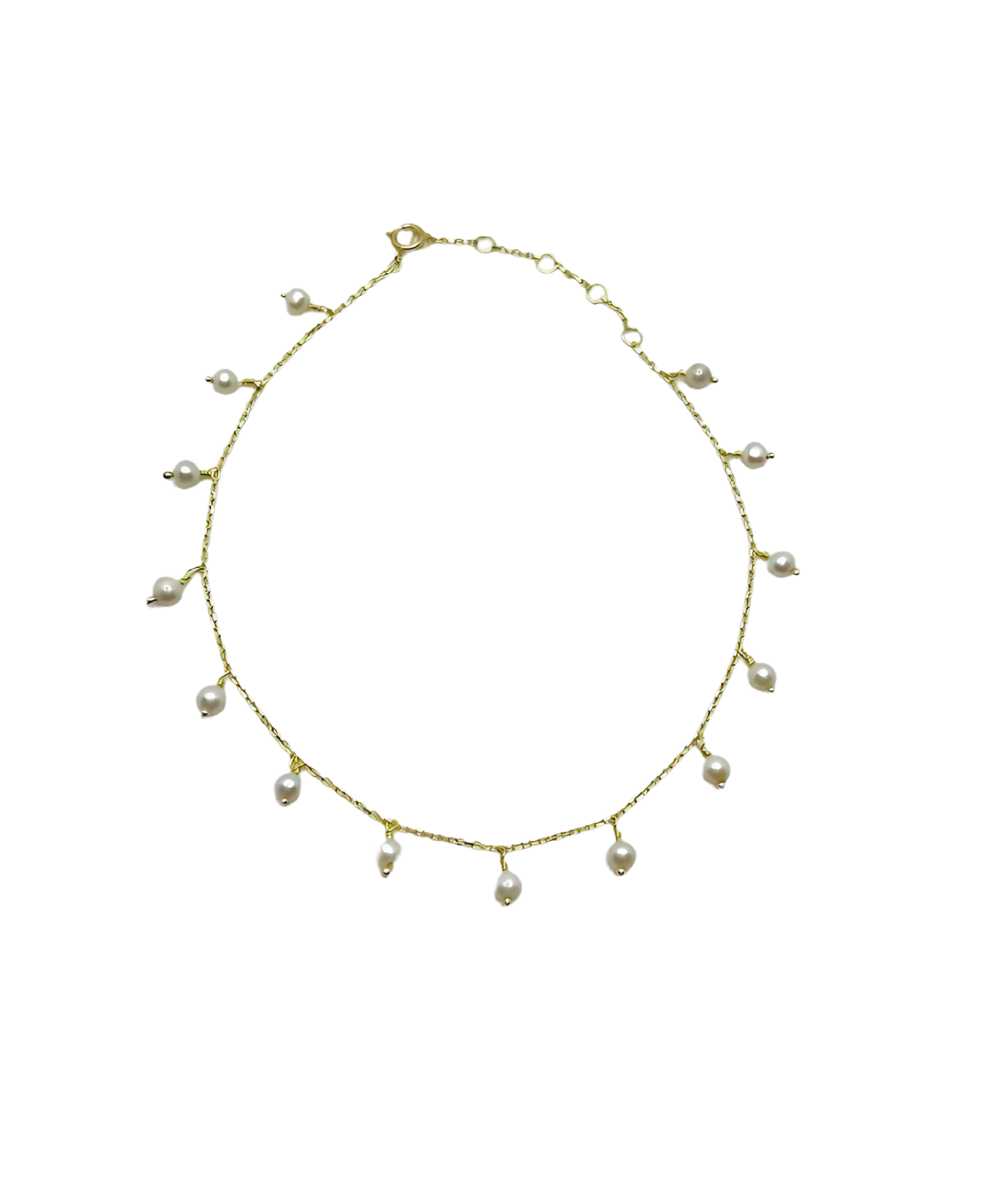 Gold Ankle Bracelet | Pearl Anklet