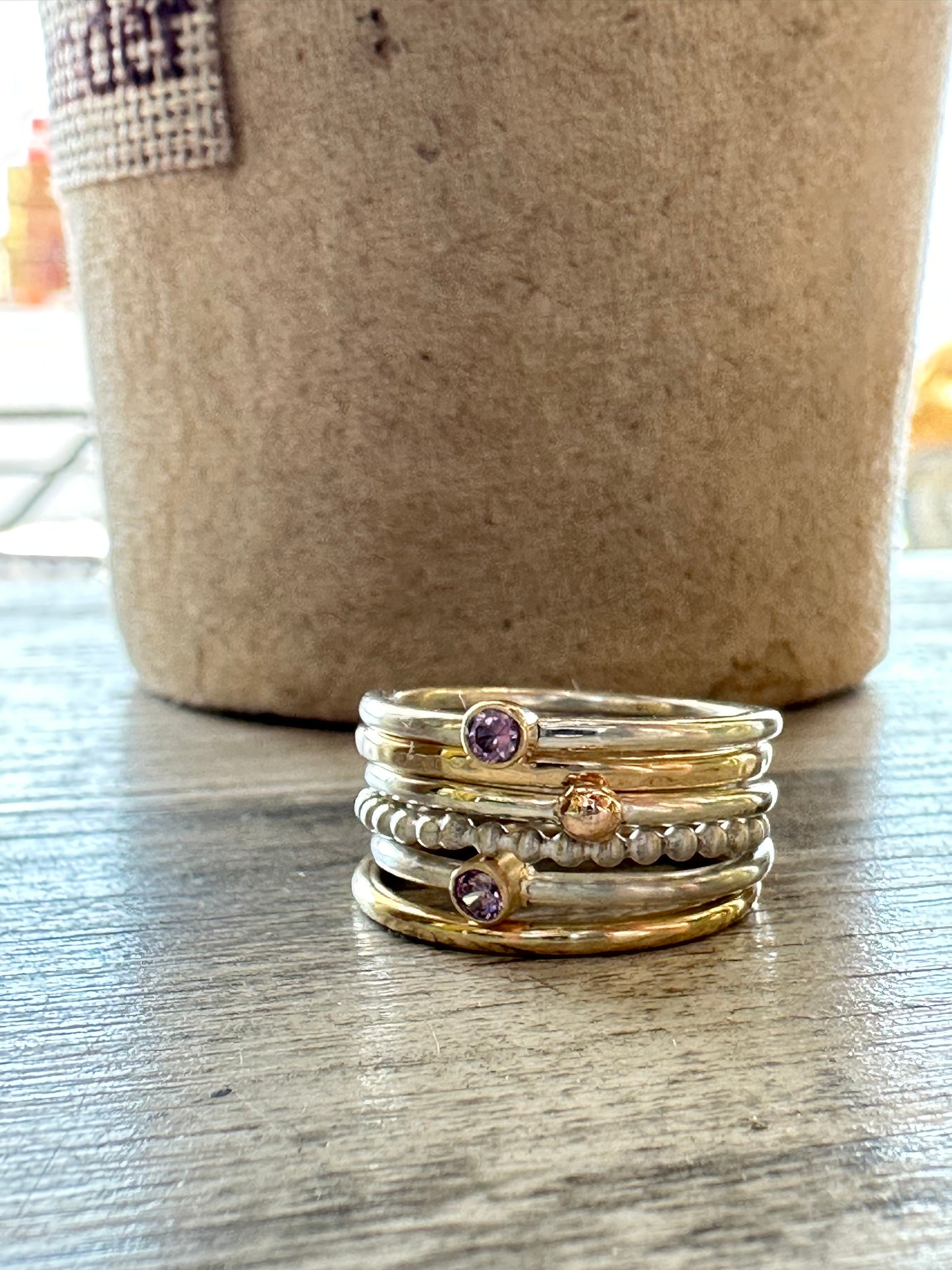 Handcrafted Stackable Rings | Ring bands