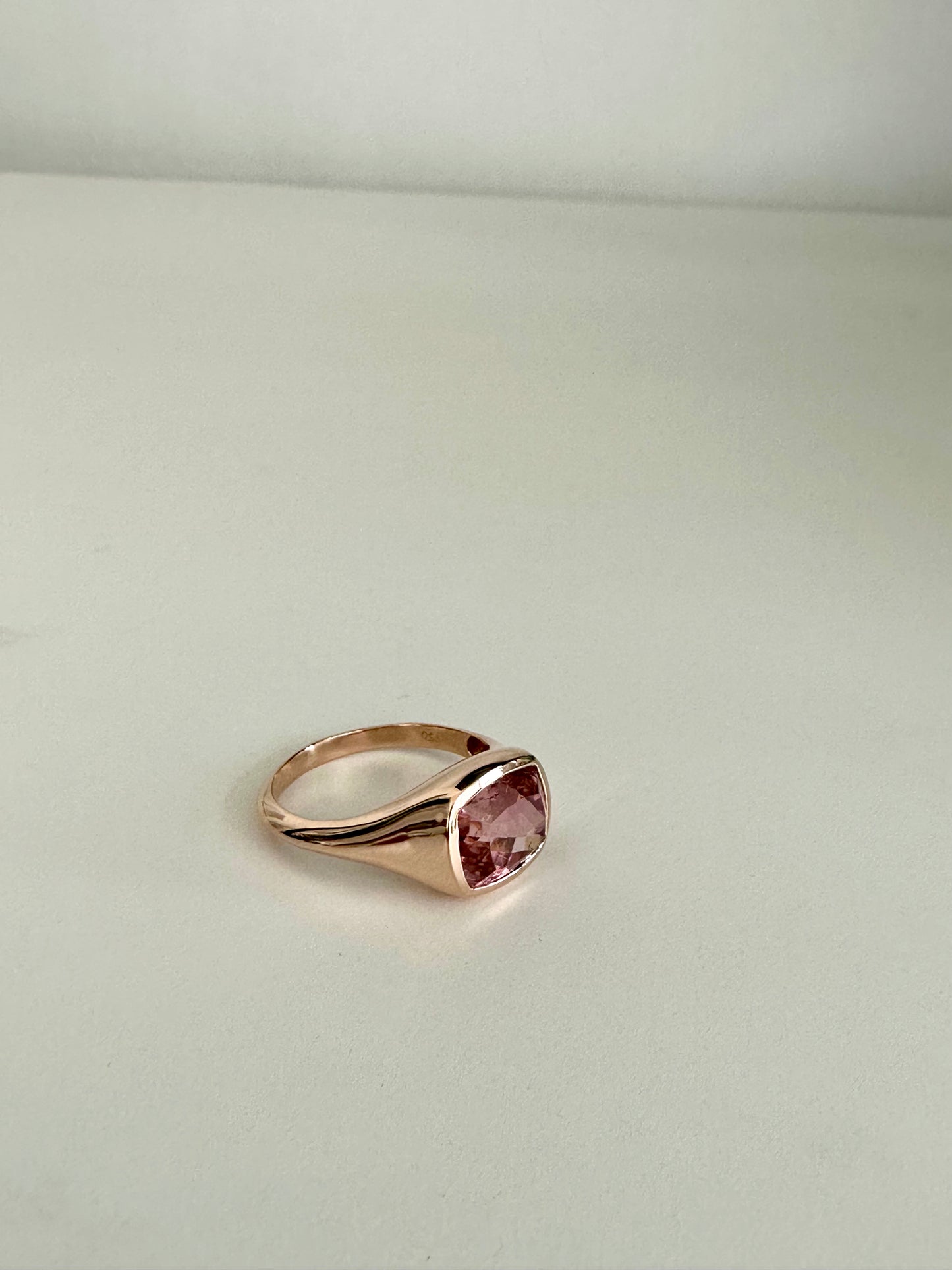 Pink Tourmaline ring - Ella Creations Jewelry
