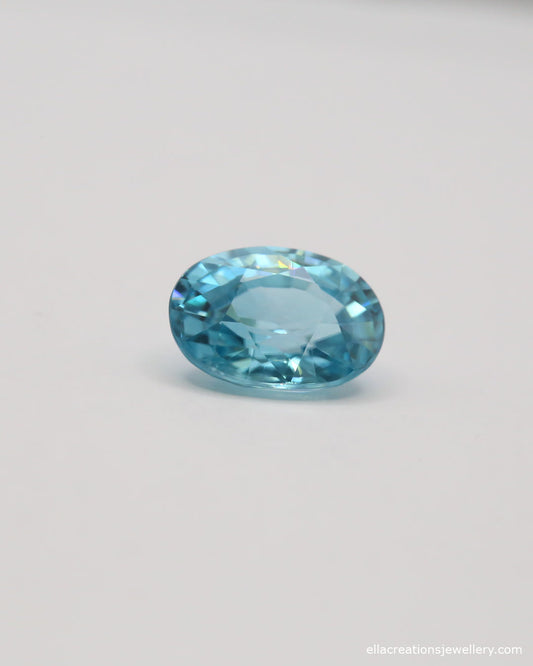 Blue Zircon 3.52ct