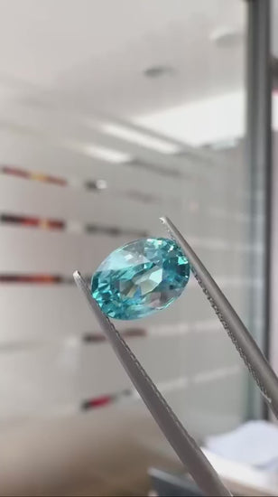 Blue Zircon Stone 