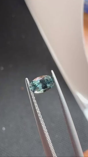 teal sapphire Stone - Ella Creations Jewelry